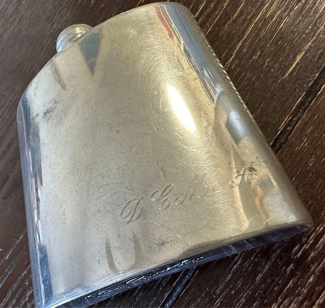 年代物 1960年代 PEWTER 6oz ピューター スキットル 錫(スズ)