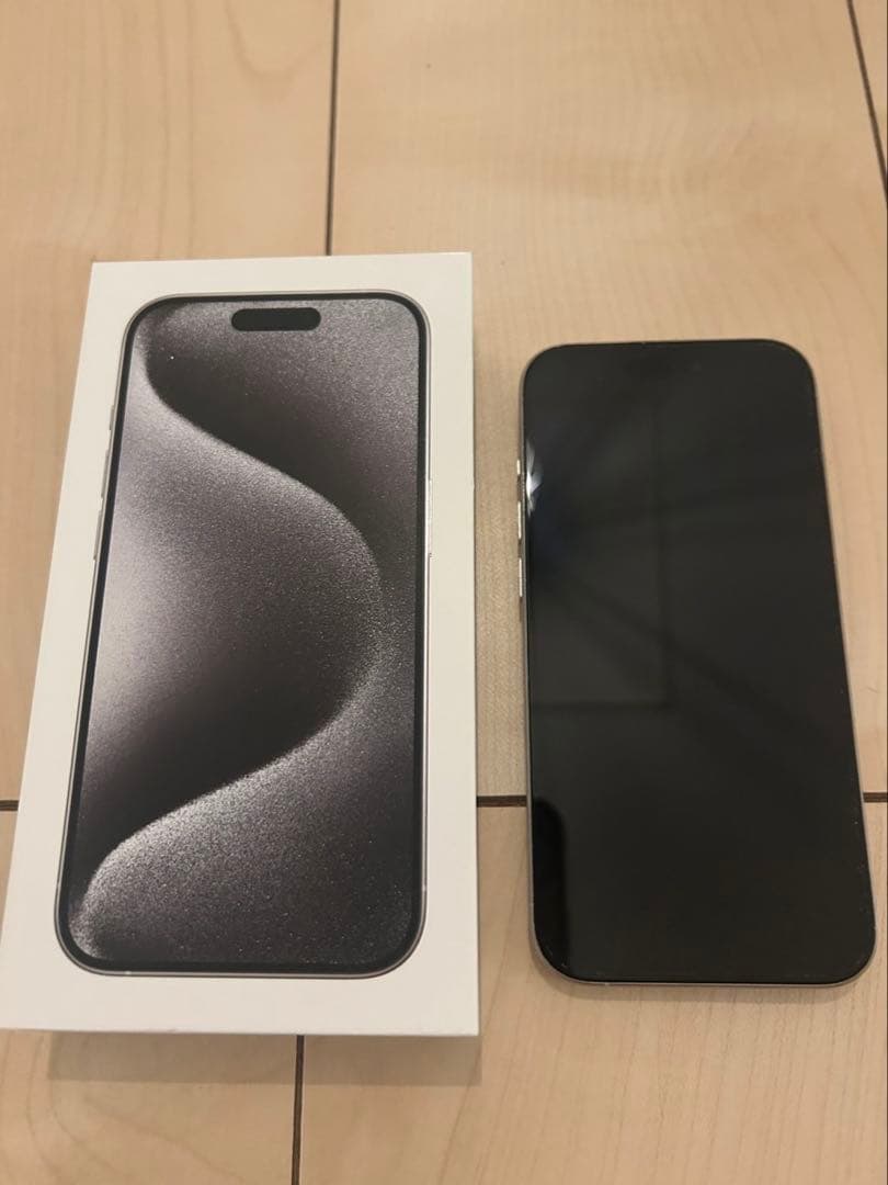 【ジャンク品/外観美品】Apple iPhone 15 Pro 本体　128GB