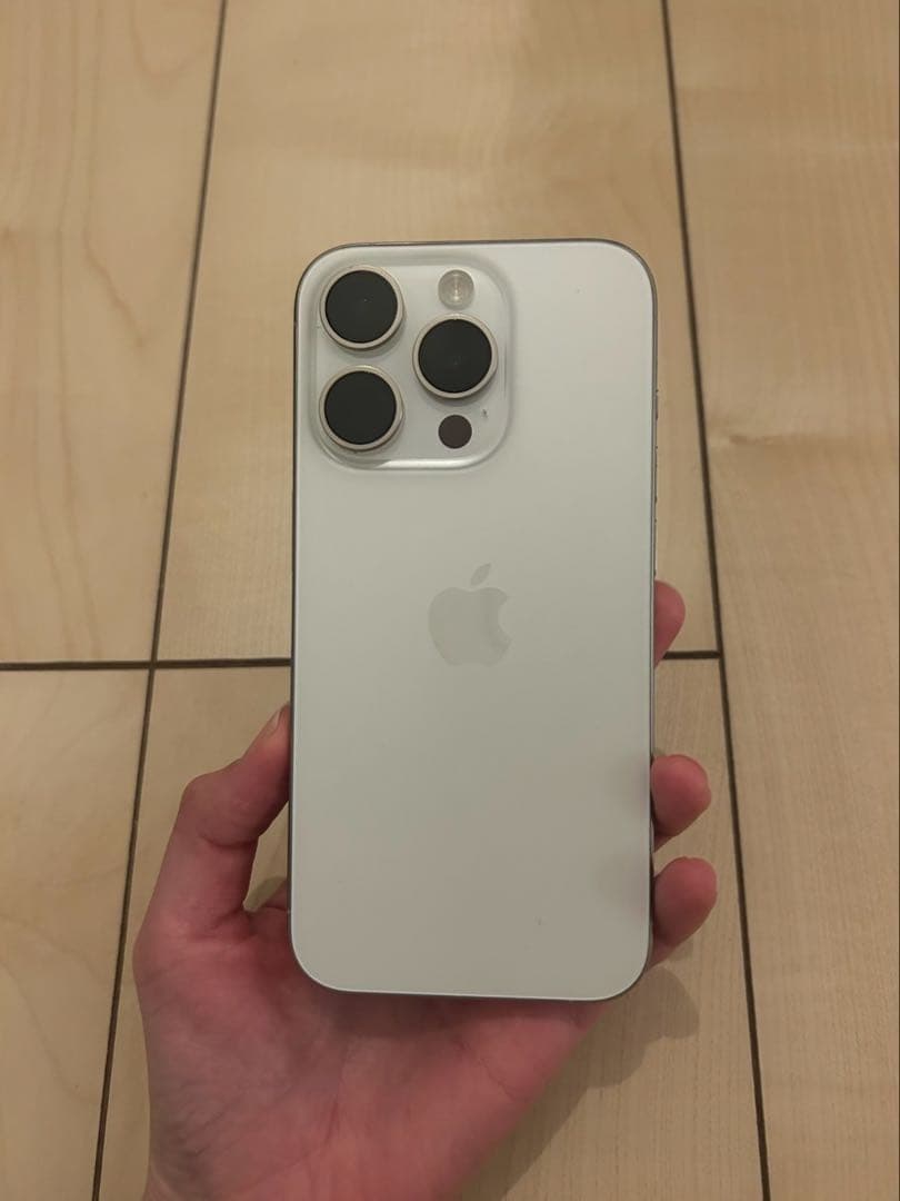 【ジャンク品/外観美品】Apple iPhone 15 Pro 本体　128GB