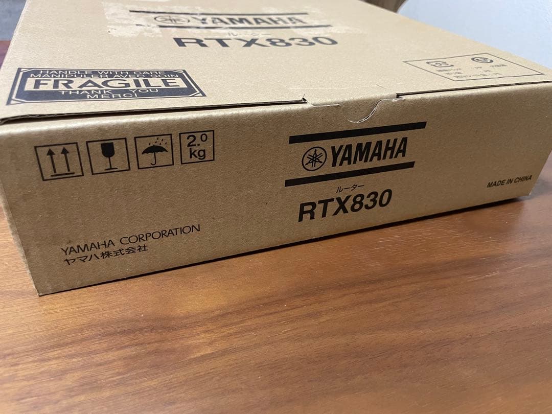 早い者勝ち！YAMAHA RTX830 ルーター