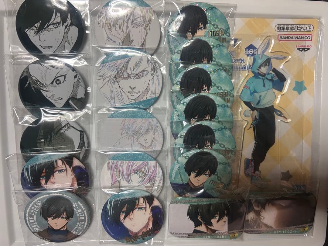 ブルーロック ブルーロック展 糸師凛 缶バッジ アクスタ まとめ売り