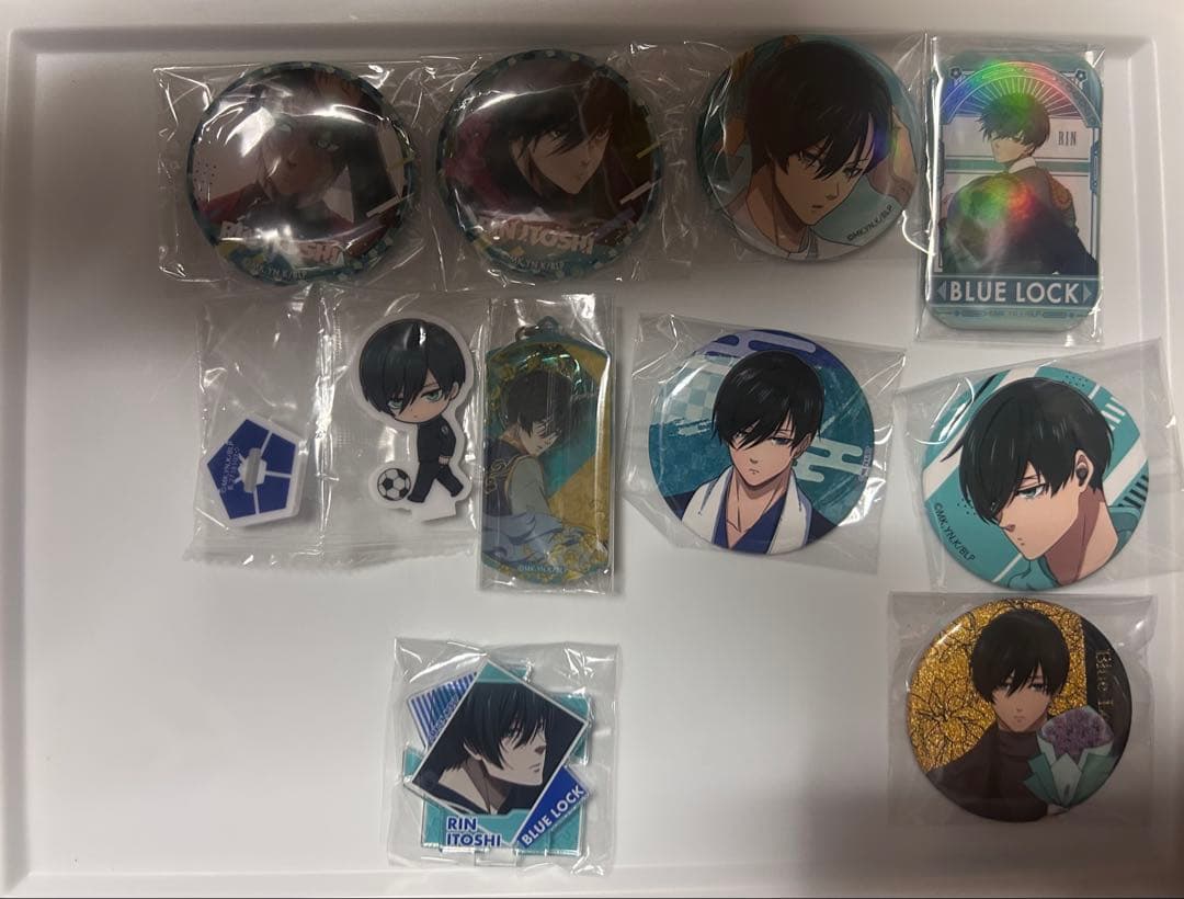 ブルーロック ブルーロック展 糸師凛 缶バッジ アクスタ まとめ売り