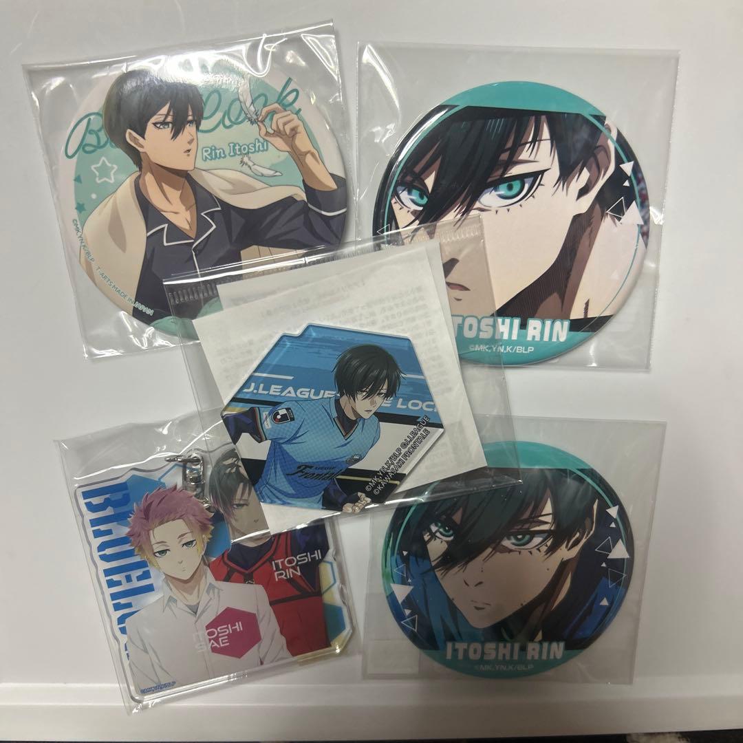 ブルーロック ブルーロック展 糸師凛 缶バッジ アクスタ まとめ売り