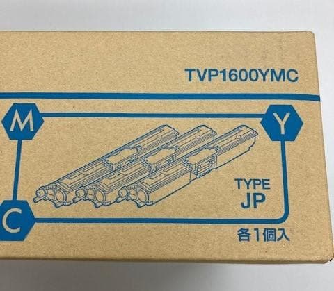【純正】コニカミノルタ 　TVP1600YMC 　カラートナーバリューパック