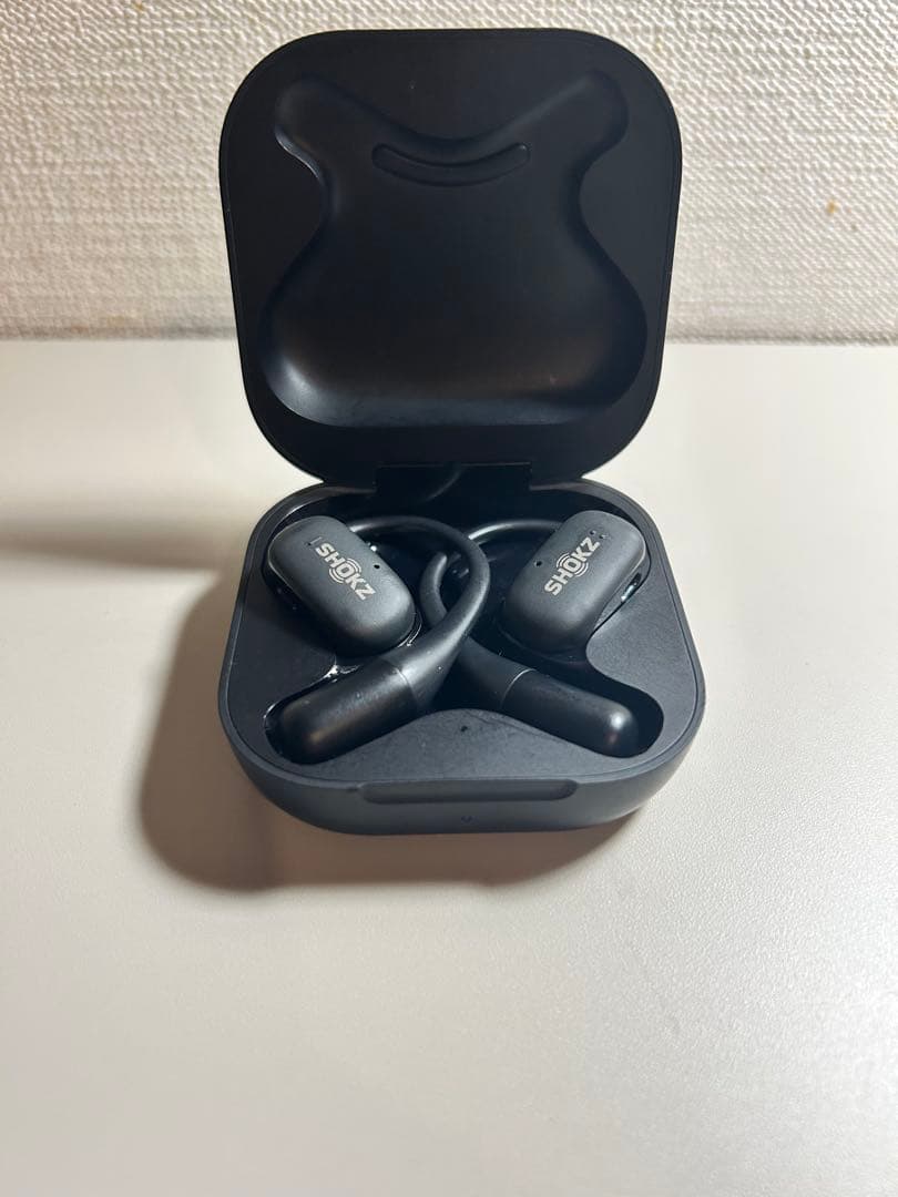 SHOKZ OPENFIT 骨伝導ワイヤレスイヤホン ブラック