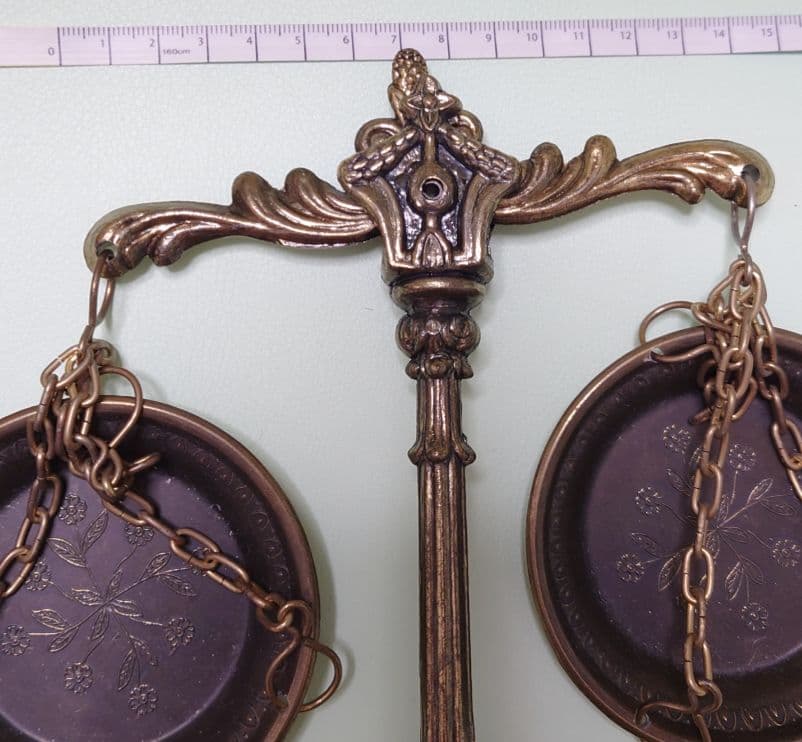 アンティーク 天秤 ビンテージ 計り 秤 はかり ゴールド ヨーロッパ 輸入雑貨