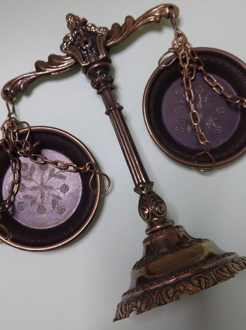 アンティーク 天秤 ビンテージ 計り 秤 はかり ゴールド ヨーロッパ 輸入雑貨