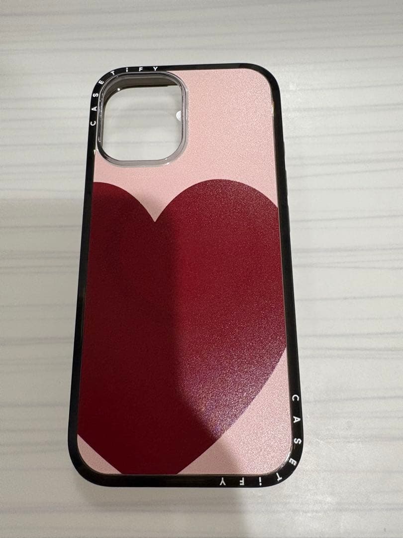 ケースティファイ iPhone16 ハート コンパクトケース