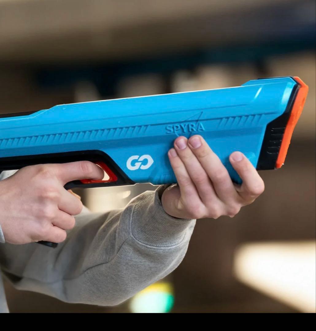 【新品未使用】Spyra Go 電動水鉄砲｜USB充電式・軽量タイプ・夏休みに！