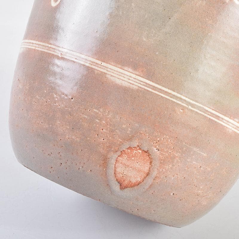 茶道具　清水日呂志作　水指　時代箱付　C　R9126B