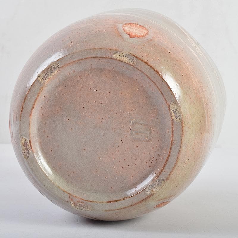 茶道具　清水日呂志作　水指　時代箱付　C　R9126B