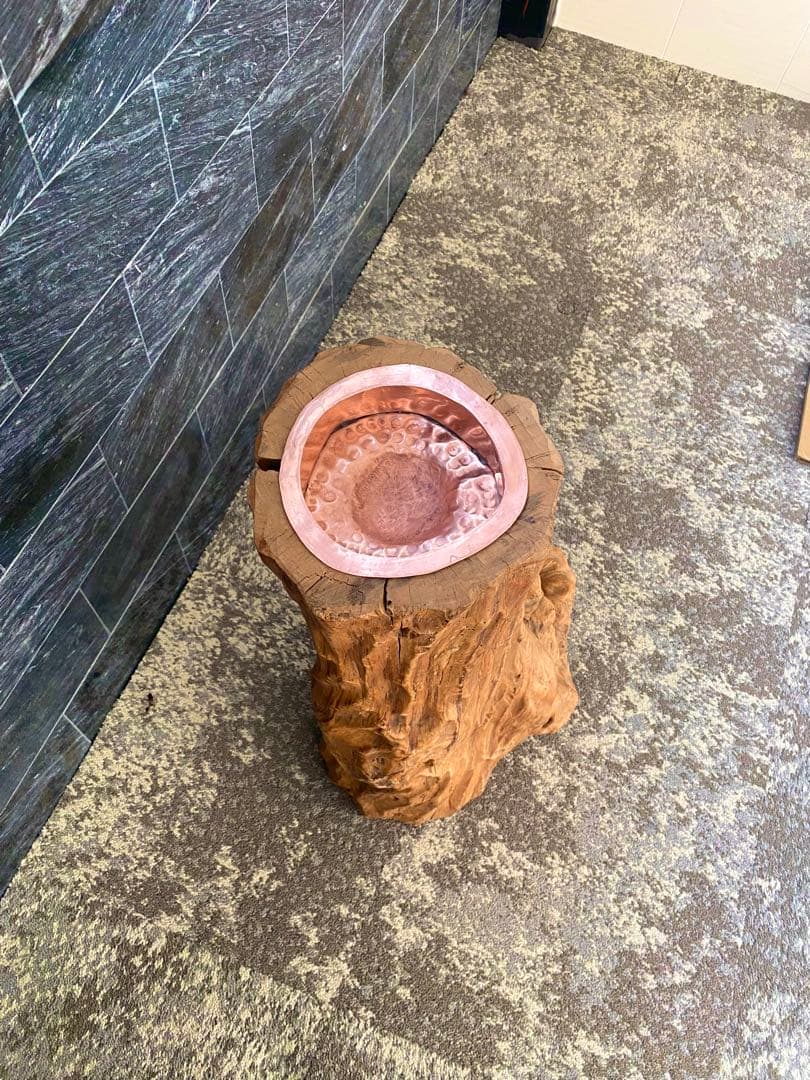 天然木 無垢材 灰皿 オブジェ｜一点物｜大型｜インテリア｜値段交渉OK