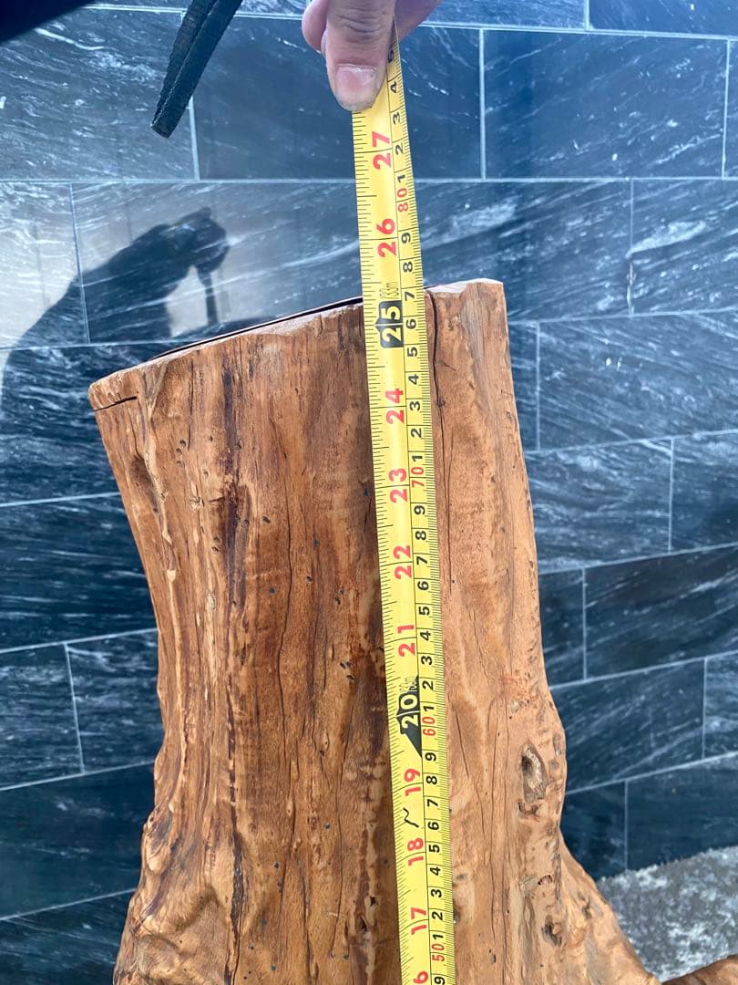 天然木 無垢材 灰皿 オブジェ｜一点物｜大型｜インテリア｜値段交渉OK