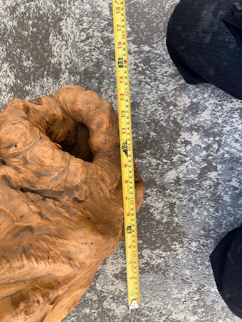 天然木 無垢材 灰皿 オブジェ｜一点物｜大型｜インテリア｜値段交渉OK