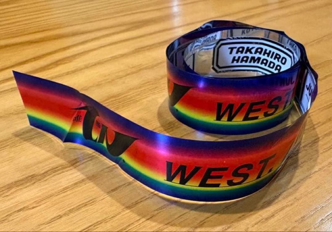 WEST． 唯一無二　ペンライト　2個セット　(銀テ付き)