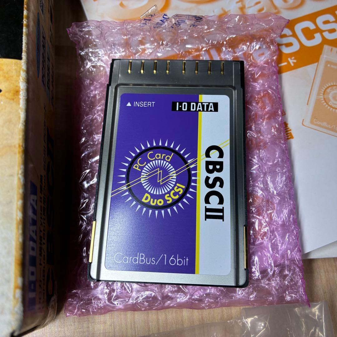 IO DATA Ultra SCSI PCカード CBSC2 CBSCII