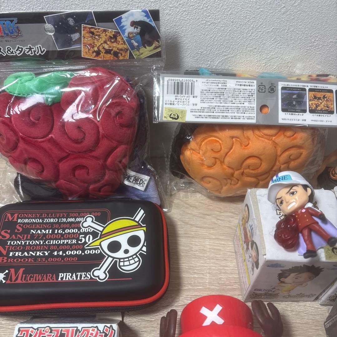 ワンピース　タオル　パスケース　ポーチ　フィギュア　　ストラップ