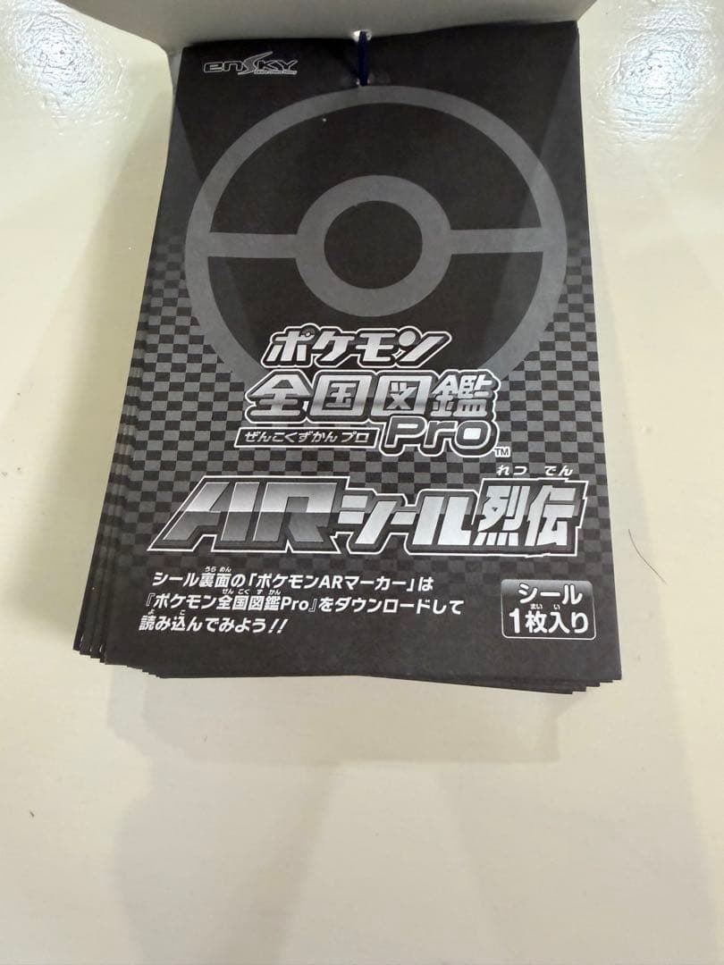 【激レア・未開封】ポケモン全国図鑑Pro ARシール烈伝2 束27枚 2012年