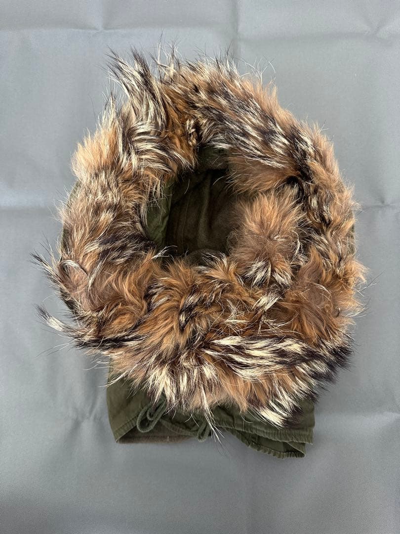 M-51 モッズコート用フード　縞