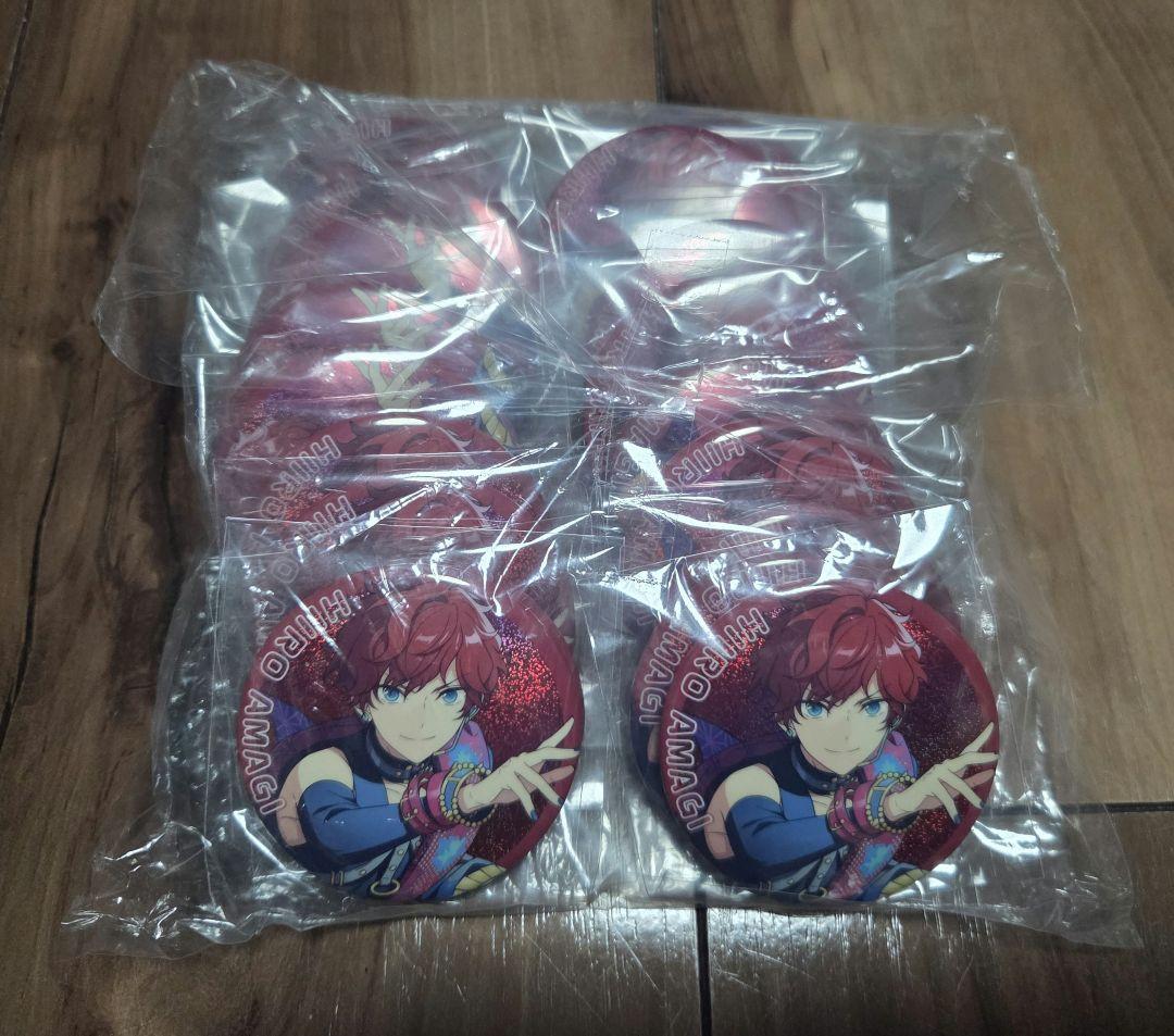 【天城一彩】あんスタ　キラキラ缶バッジ×20個