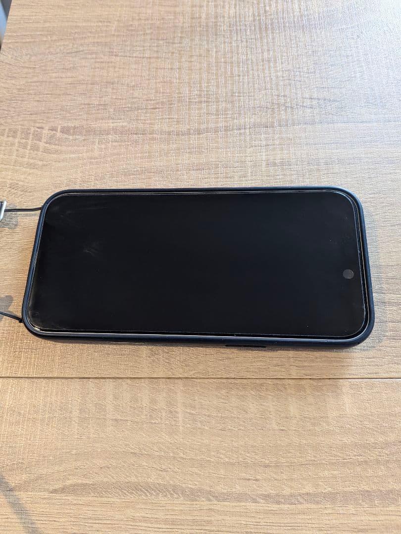 iPhone17proMax 1TBアメリカ版シャッター音無し純正ケースと紐付き