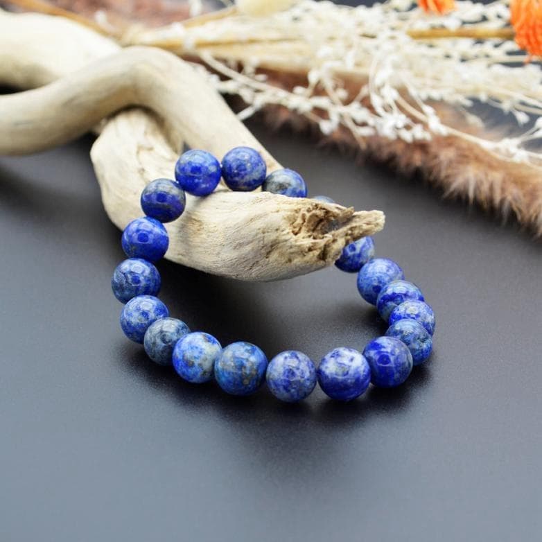 パキスタン産 AAA ラピスラズリ 10ｍｍ 天然 ブレスレット パワーストーン