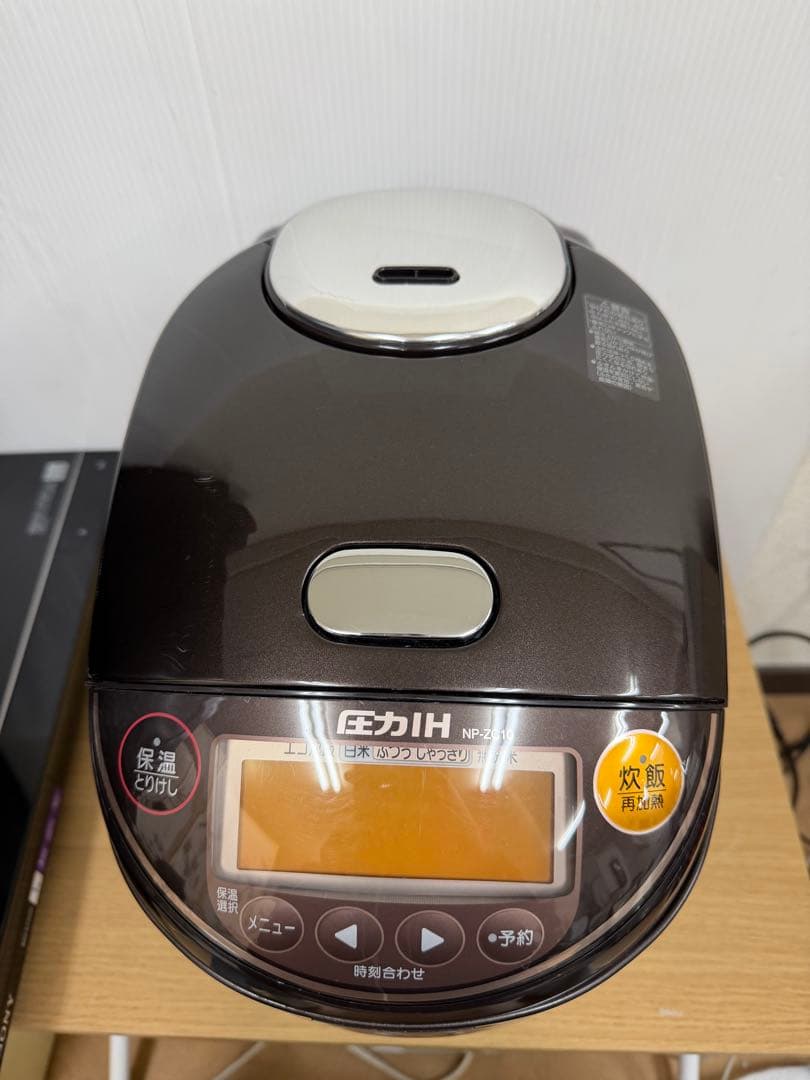 象印 ZOJIRUSHI 圧力IH炊飯器 NP-ZC10 5.5合 1.0L