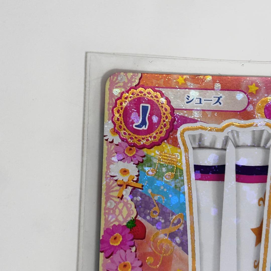 アイカツ！　星宮いちご　ハイピンクパレードシューズ　アニメ柄キャンペーン