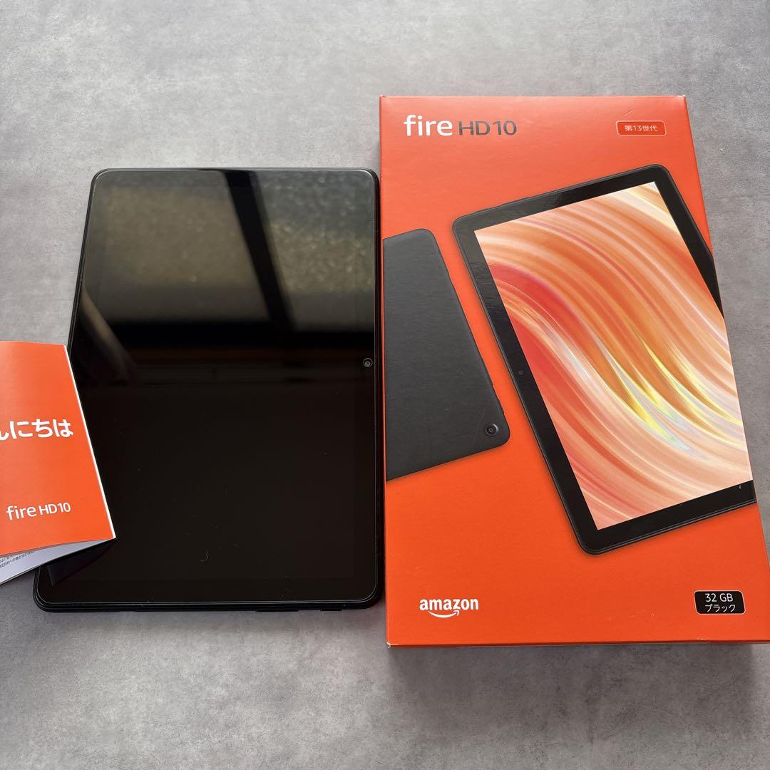 Amazon Fire HD 10 (第13世代) タブレット 黒32GB 美品