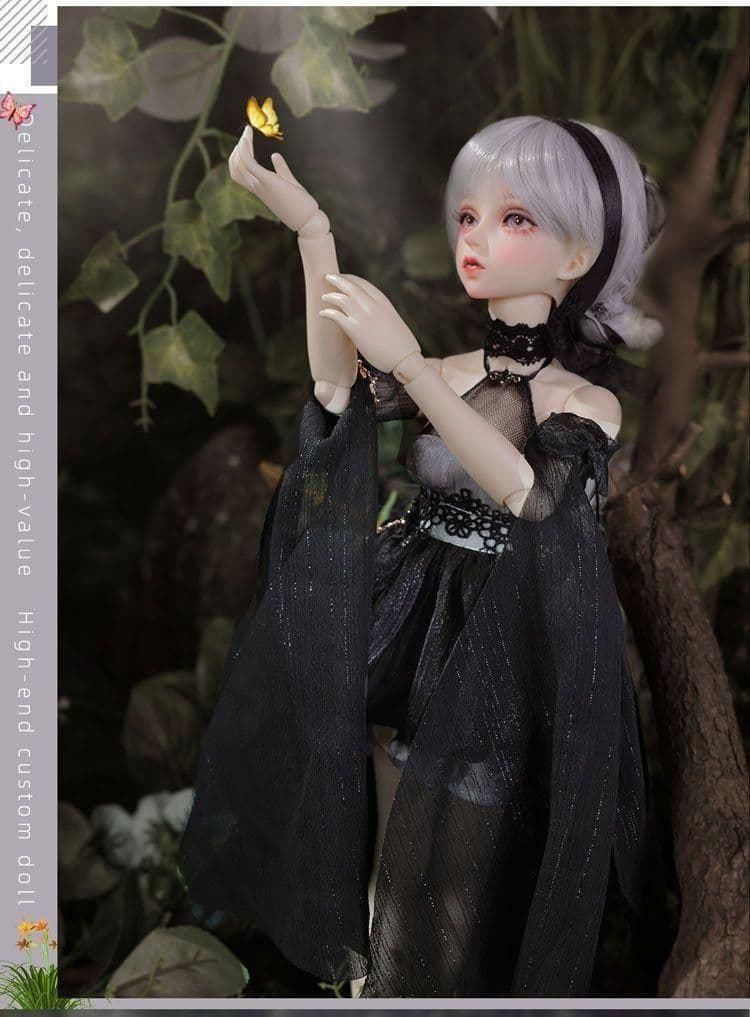 K64 BJD 1/4 ドール本体 Ingrid 球体関節人形 ハンドメイド