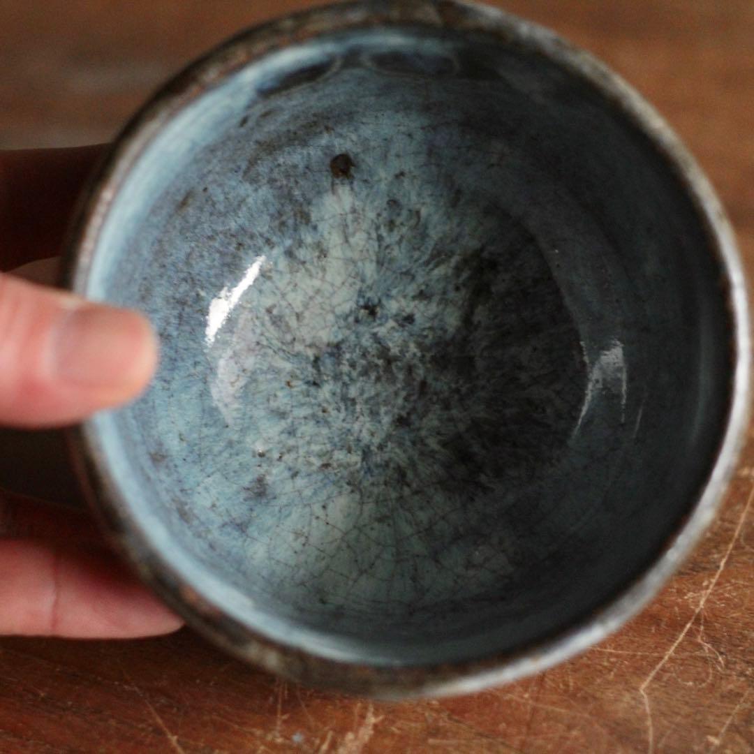 松代焼 海鼠釉 茶碗 鉢 古道具 アンティーク