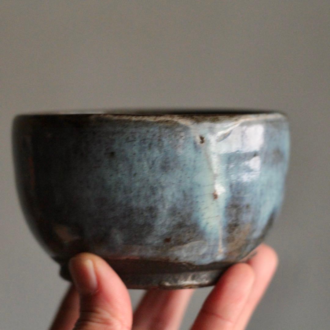 松代焼 海鼠釉 茶碗 鉢 古道具 アンティーク
