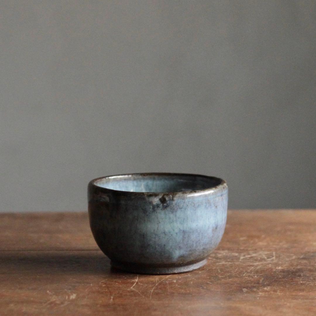 松代焼 海鼠釉 茶碗 鉢 古道具 アンティーク