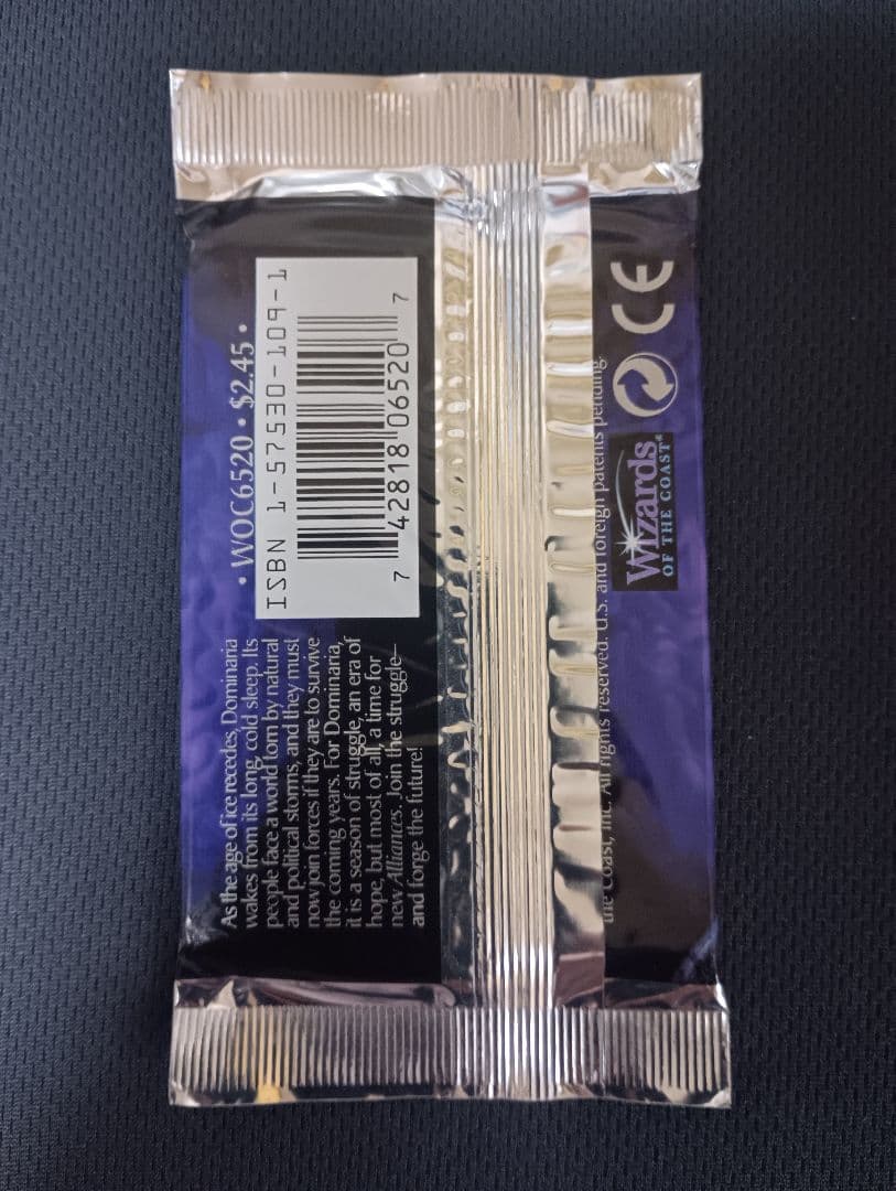 マジック・ザ・ギャザリング　アライアンス　未開封ブースターパック　英語版