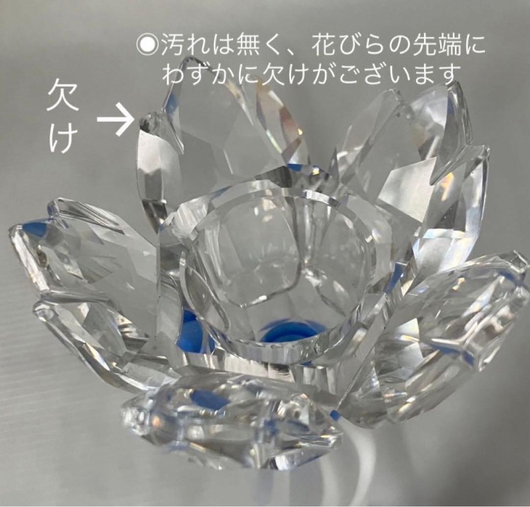 【希少】スワロフスキー　燭台　キャンドルスタンド　1台