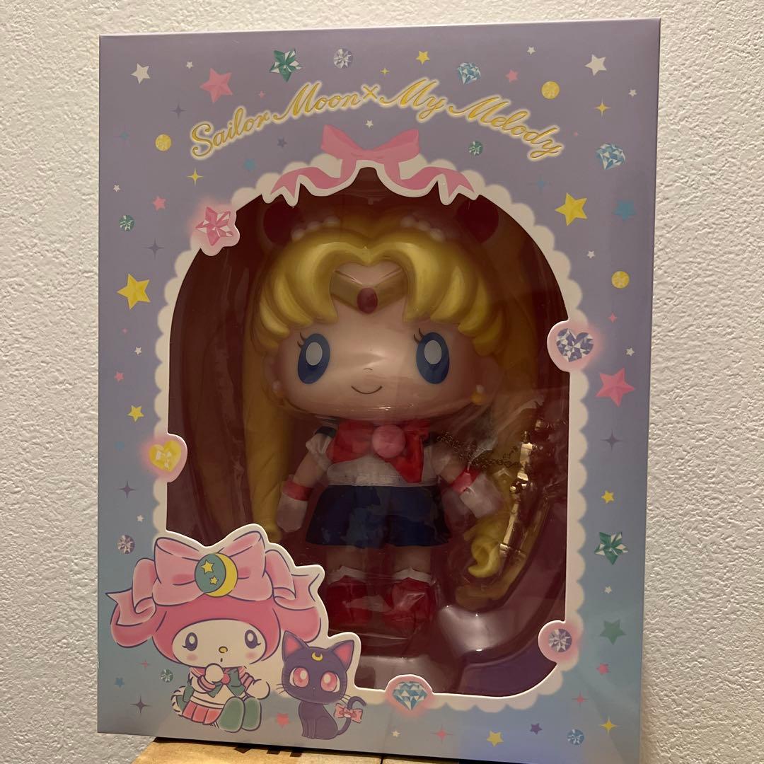 セーラームーン　マイメロ　ドール人形2点　ソフビ　ネックレス