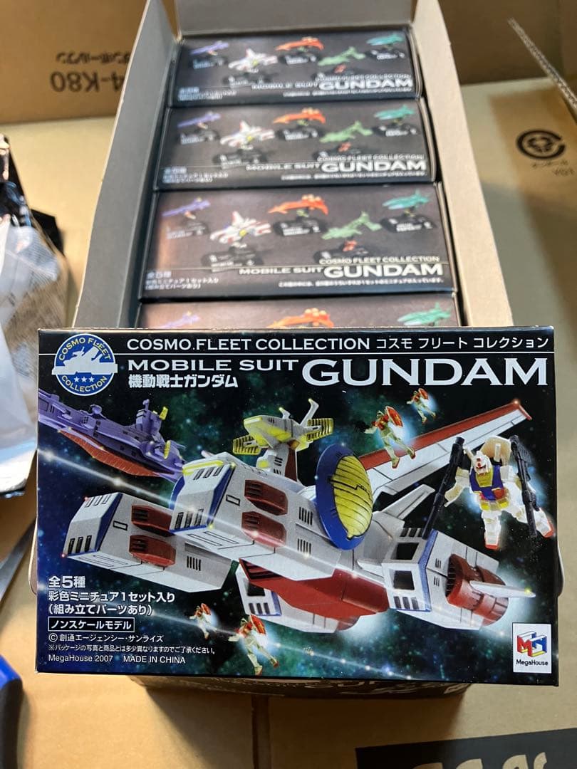 機動戦士ガンダム　コスモフリートコレクション 1BOX 5種