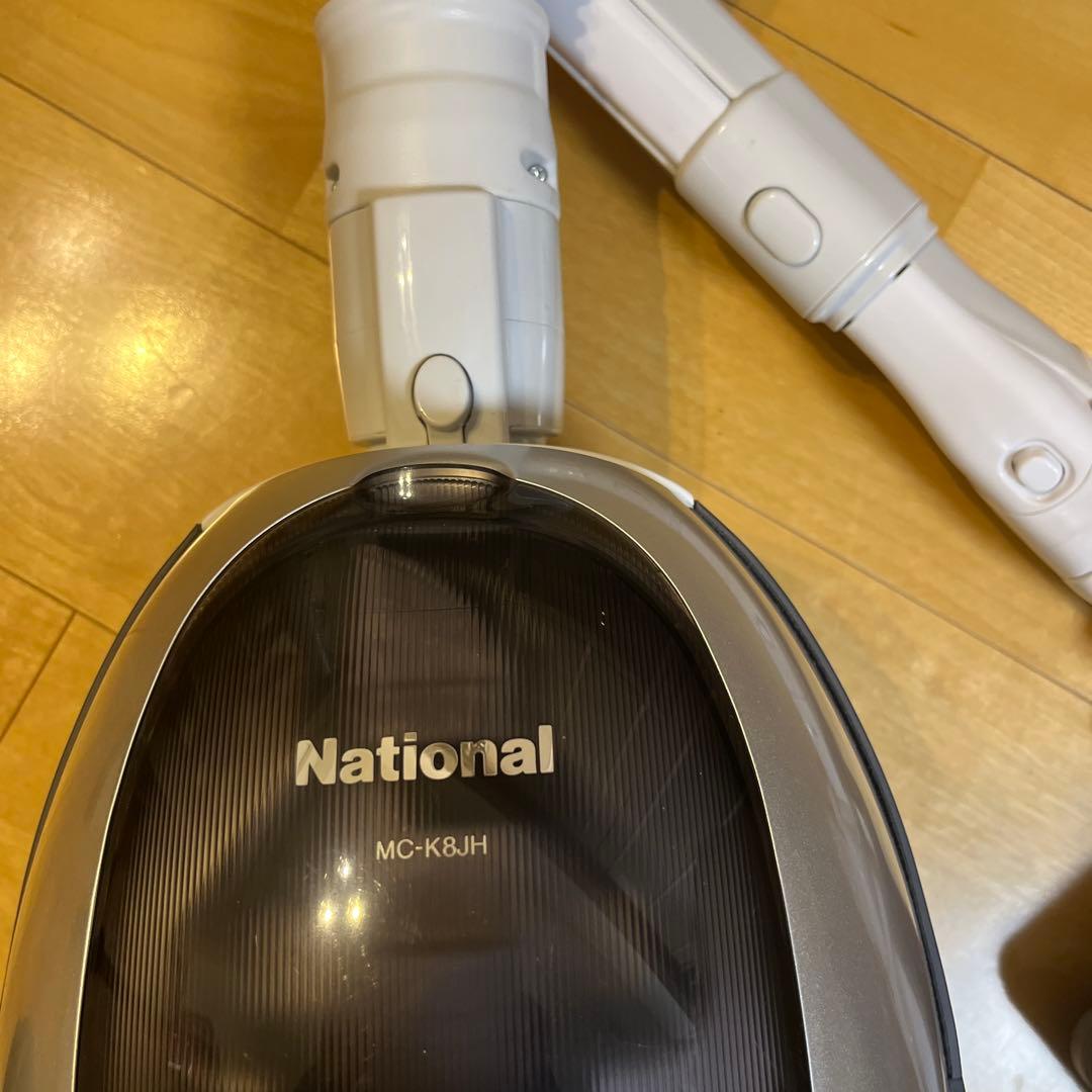 パナソニック　紙パック式 掃除機 ナショナル　MC-K8JH