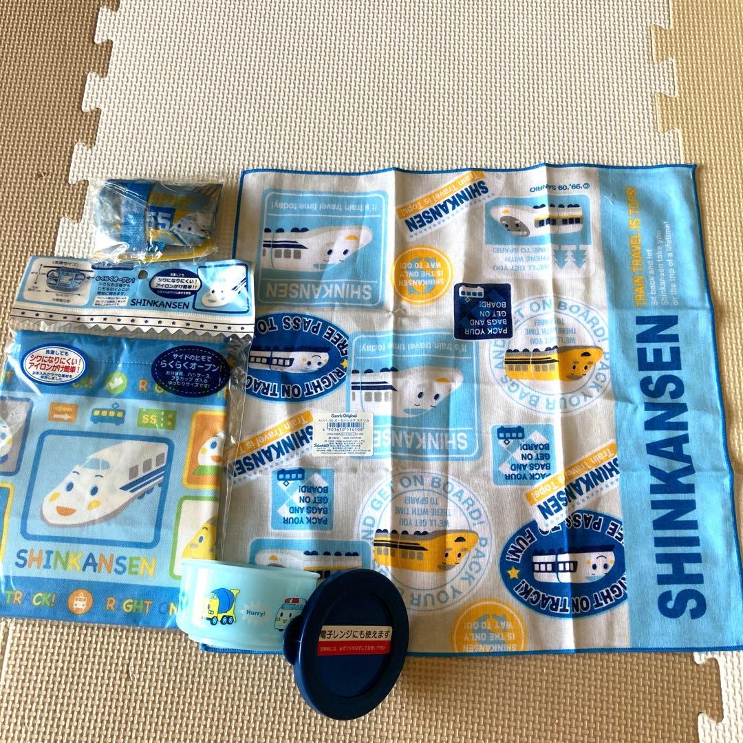 サンリオシンカンセン新幹線、車、電車文房具セット