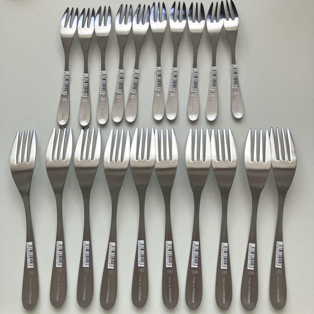 燕100点 お買い得セット ナイフ15 レスト20 小皿5 コーヒーナシに変更