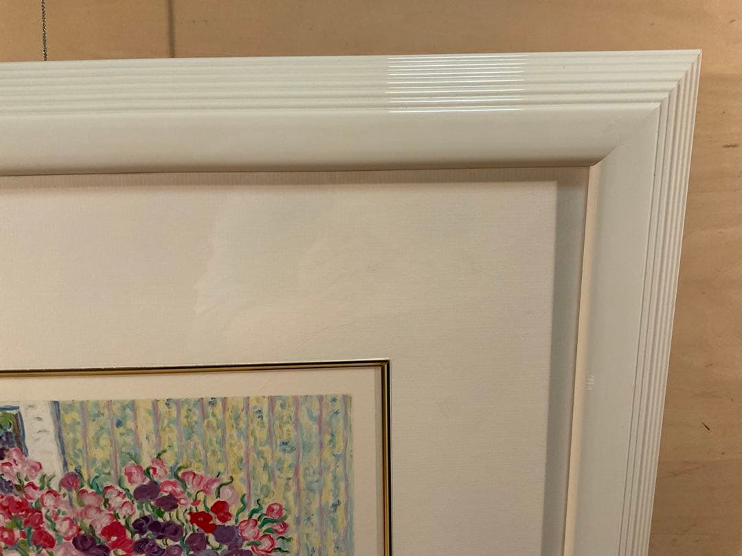 レスリー・セイヤー　「マイセンベイス」　シルクスクリーン　直筆サイン有り