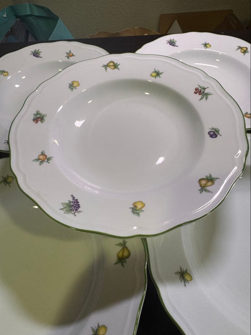 sa335 リチャード　ジノリ　アンティコエデン　23スーププレート×5