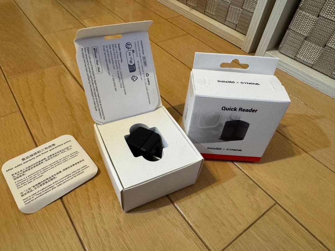 Insta360 AcePro2/AcePro/Ace クイックリーダー