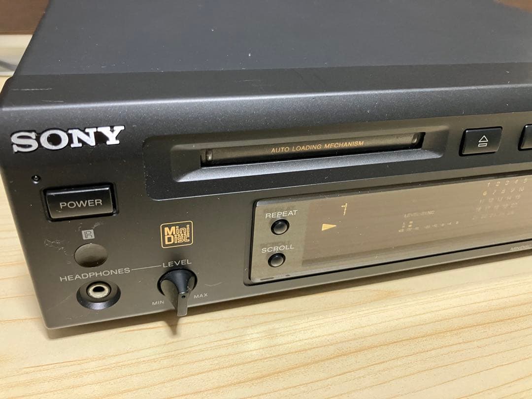SONY ソニー MDデッキ　MDS-S37