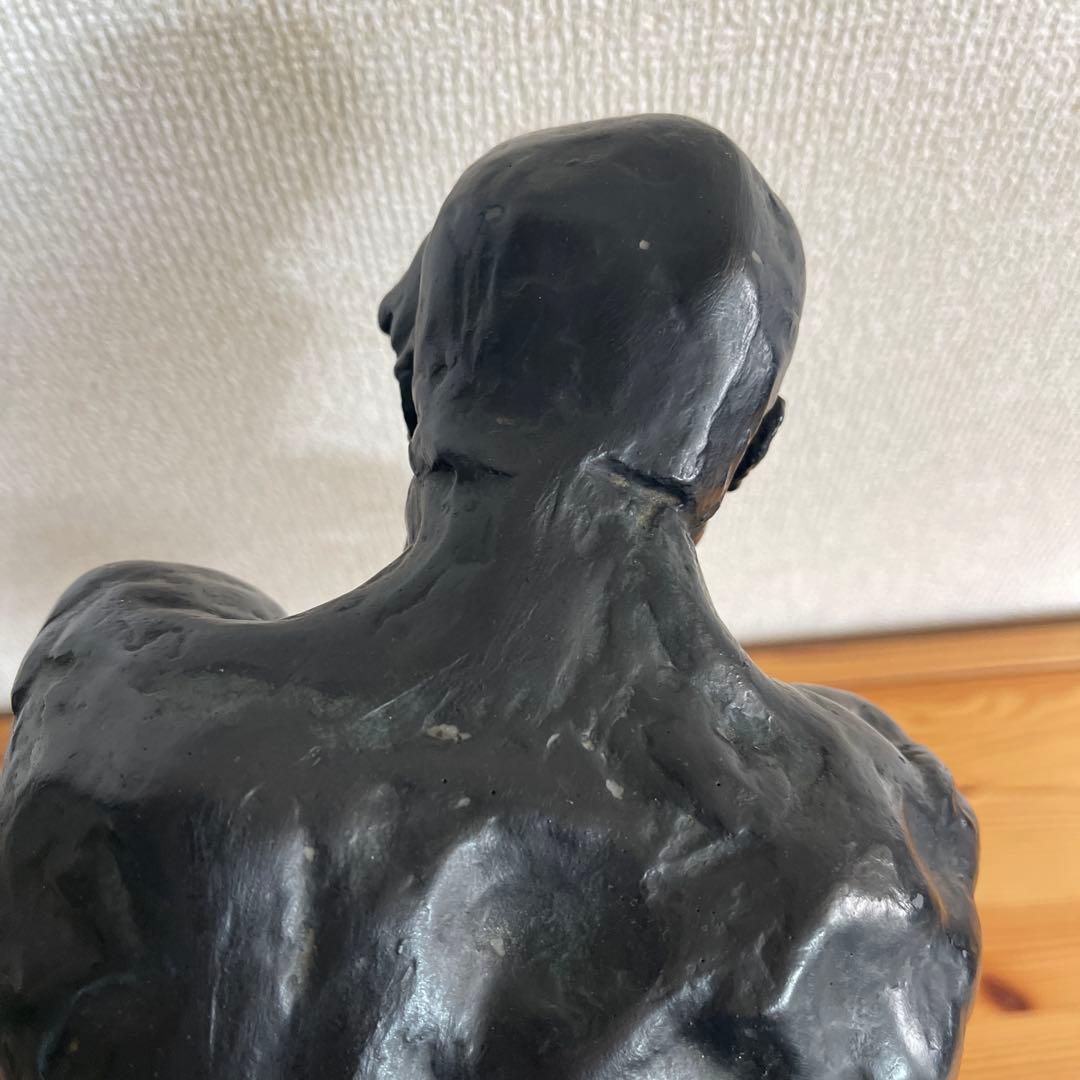 ロダン　考える人　思索する男性像　レプリカ　置物