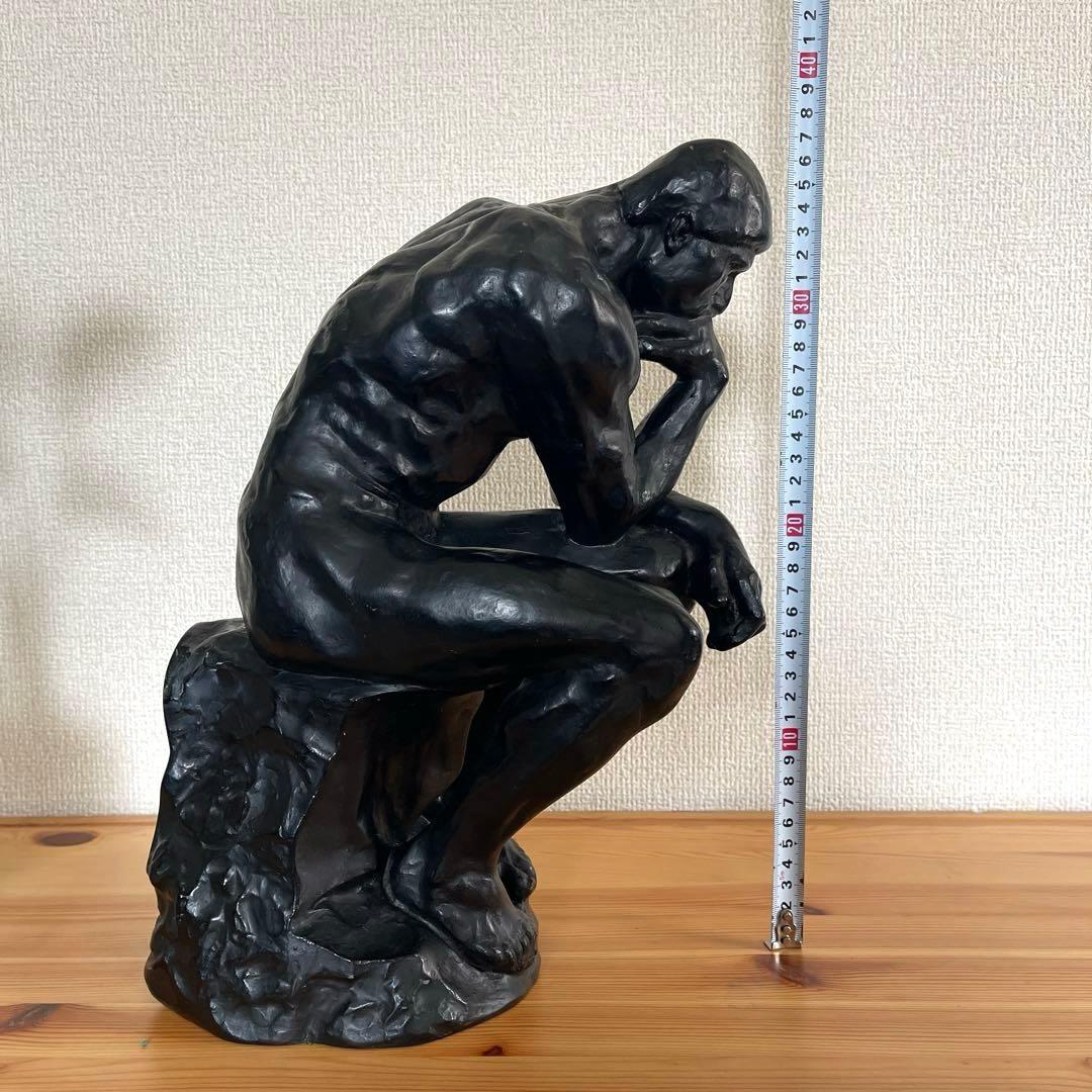 ロダン　考える人　思索する男性像　レプリカ　置物