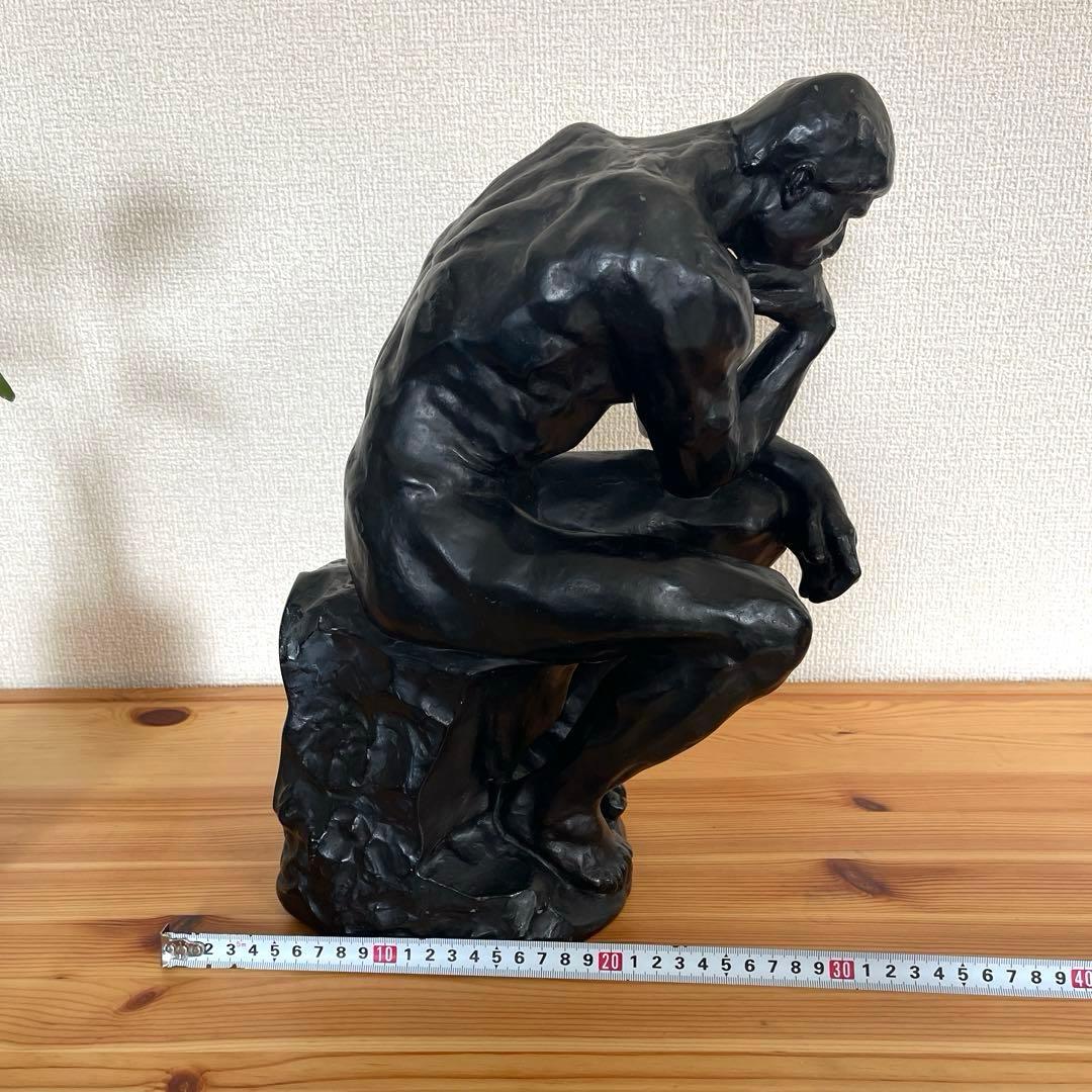 ロダン　考える人　思索する男性像　レプリカ　置物