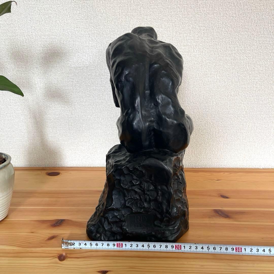 ロダン　考える人　思索する男性像　レプリカ　置物