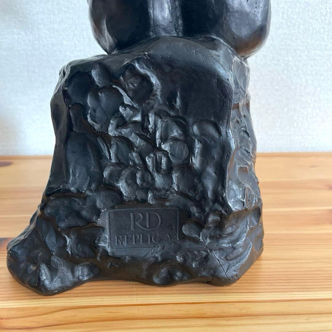 ロダン　考える人　思索する男性像　レプリカ　置物