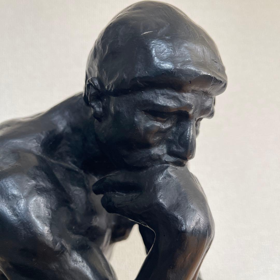 ロダン　考える人　思索する男性像　レプリカ　置物